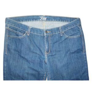 Old Navy Diva Jeans Stretchy Plain Pocket Denim Dark Blue Womens (38x29)